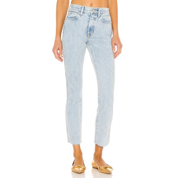 Slvrlake 'Hero' Blue Cotton Slim Straight Denim Jean Size 26 - Picture 1 of 5